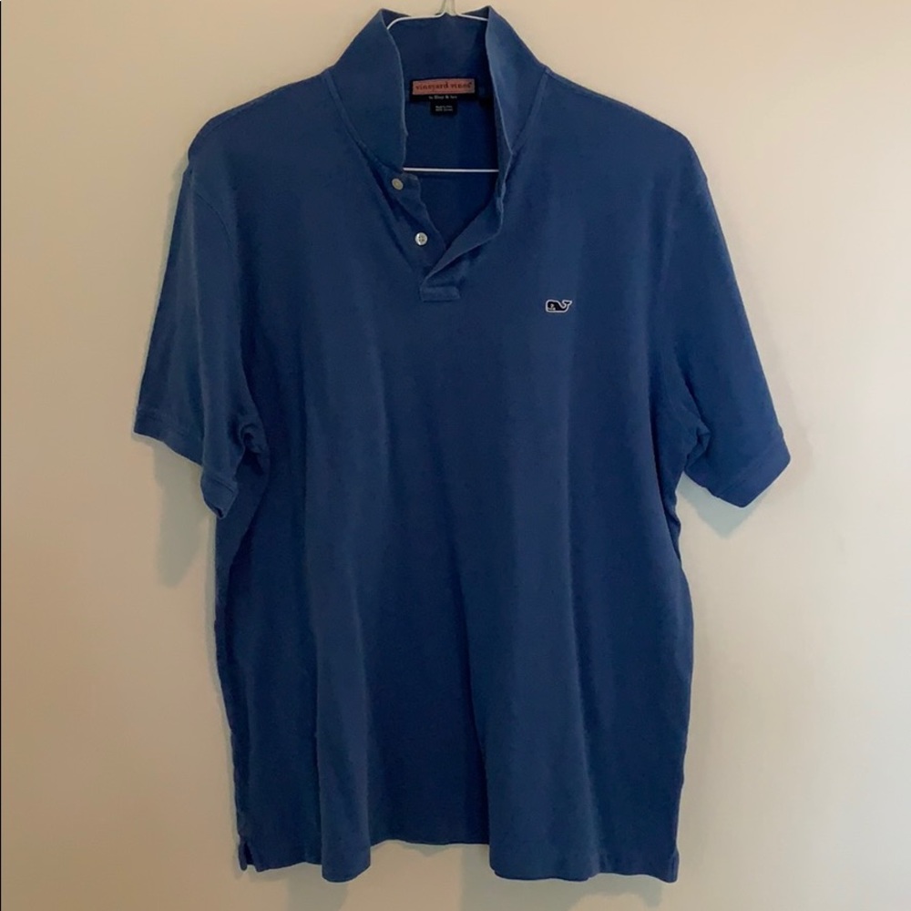 Vineyard Vines blue polo L